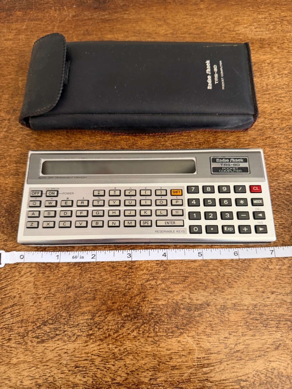 RadioShack TRS-80 Pocket Computer Untested Some Scratches - Picture 6 of 8